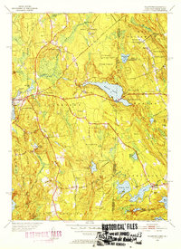 Voluntown 1953 topographic map thumbnail