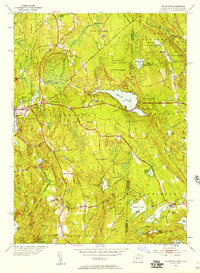 Voluntown 1953 topographic map thumbnail