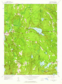 Voluntown 1953 topographic map thumbnail
