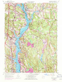 Uncasville 1958 topographic map thumbnail