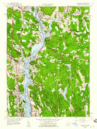 Uncasville 1958 topographic map thumbnail