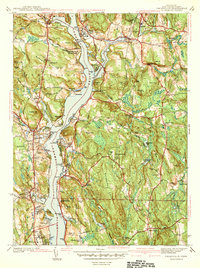 Uncasville 1941 topographic map thumbnail