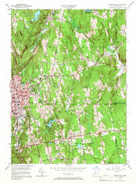 Torrington 1956 topographic map preview
