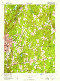 Torrington 1956 topographic map thumbnail