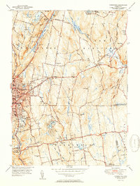 Torrington 1951 topographic map thumbnail