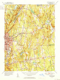 Torrington 1951 topographic map preview