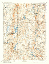 Tolland 1892 topographic map thumbnail