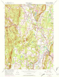 Tariffville 1956 topographic map preview