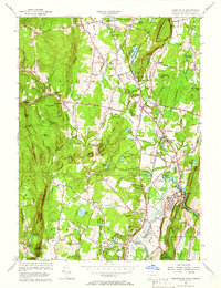 Tariffville 1956 topographic map thumbnail