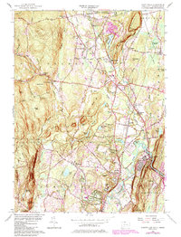 Tariffville 1956 topographic map preview