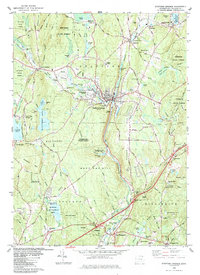 Stafford Springs 1983 topographic map thumbnail