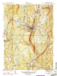 Stafford Springs 1946 topographic map preview