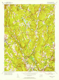 Spring Hill 1953 topographic map preview