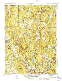Spring Hill 1945 topographic map thumbnail