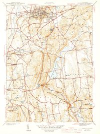 Rockville 1944 topographic map thumbnail