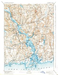 Saybrook 1893 topographic map thumbnail