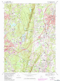 Southington 1968 topographic map thumbnail
