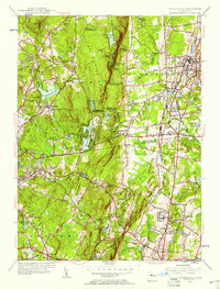 Southington 1955 topographic map thumbnail