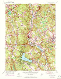 South Coventry topographic map thumbnail
