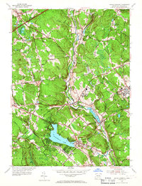 South Coventry 1953 topographic map thumbnail