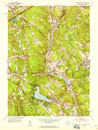 South Coventry 1953 topographic map thumbnail