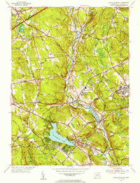 South Coventry 1953 topographic map thumbnail