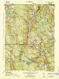 South Coventry 1944 topographic map thumbnail