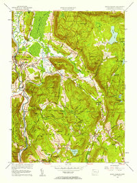 South Canaan 1956 topographic map thumbnail