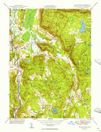 South Canaan 1950 topographic map thumbnail