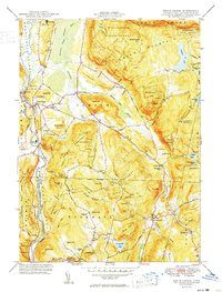 South Canaan 1950 topographic map thumbnail