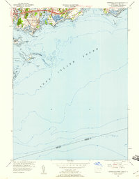 Sherwood Point 1951 topographic map thumbnail
