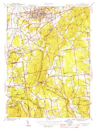 Rockville 1944 topographic map thumbnail