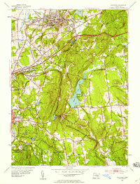 Rockville 1953 topographic map thumbnail