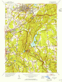 Rockville 1953 topographic map thumbnail