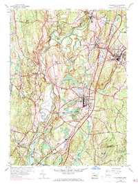 Plainfield 1953 topographic map preview