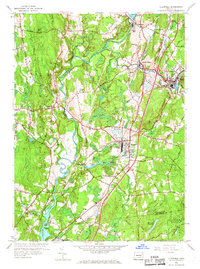 Plainfield 1953 topographic map preview