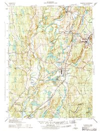 Plainfield 1943 topographic map preview