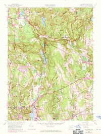 Old Mystic 1958 topographic map thumbnail