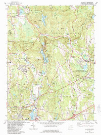 Old Mystic 1983 topographic map thumbnail