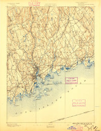 Norwalk 1893 topographic map thumbnail