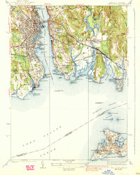 New London 1938 topographic map thumbnail