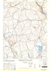Long Hill 1947 topographic map thumbnail