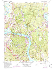 Middle Haddam 1961 topographic map thumbnail