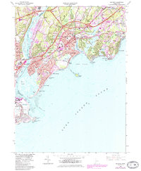 Milford 1960 topographic map thumbnail