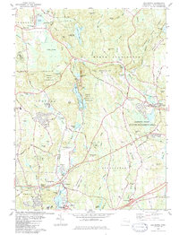 Old Mystic 1983 topographic map thumbnail