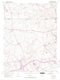Bay View 1953 topographic map thumbnail