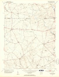 Bay View 1953 topographic map thumbnail