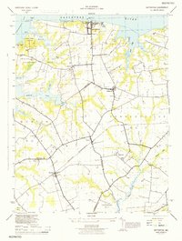 Betterton 1944 topographic map thumbnail