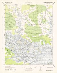 Blackwater River 1943 topographic map thumbnail