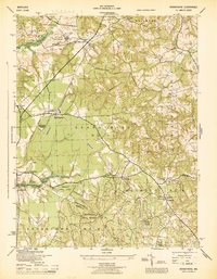 Brandywine 1945 topographic map thumbnail